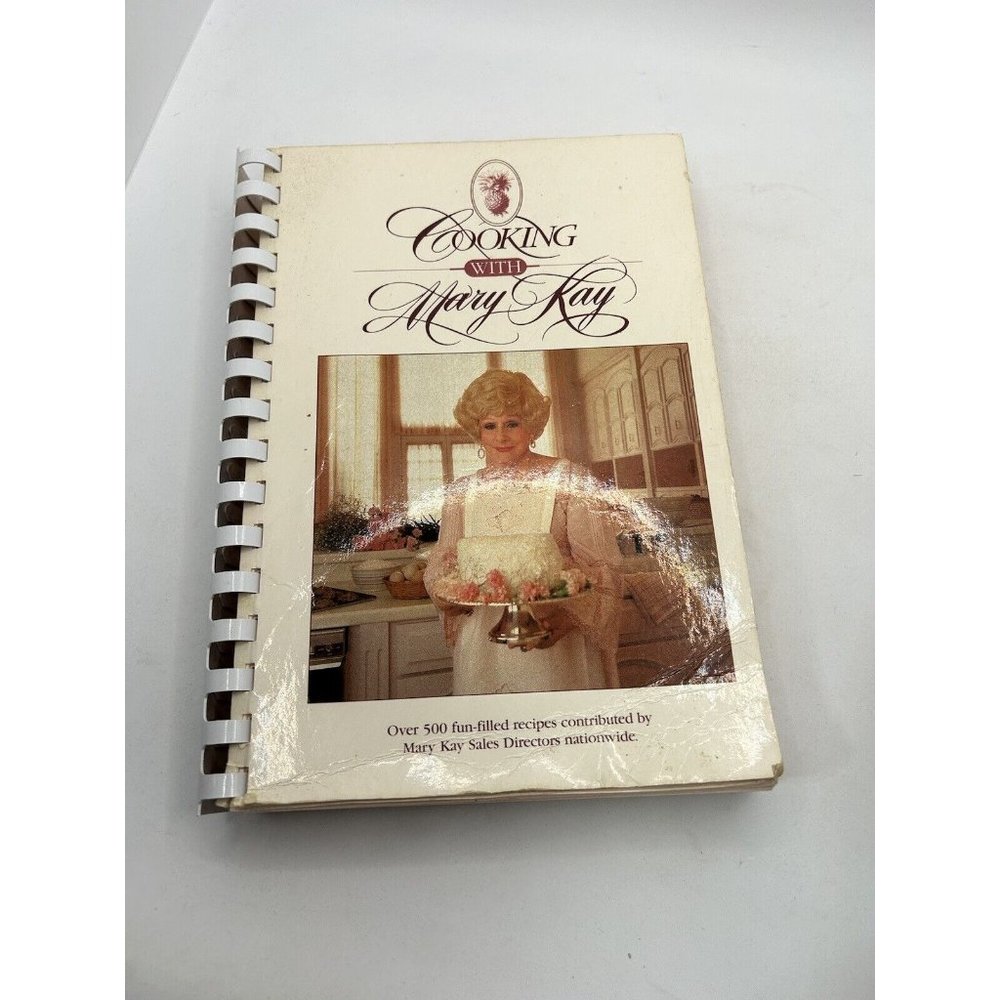 Vintage Cooking with Mary Kay Over 500 Recipes Spiral Bound Cookbook 1985